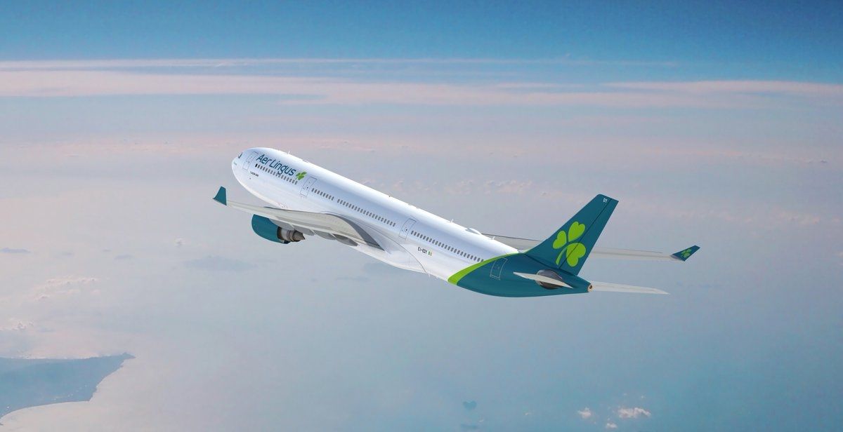 高清!25年来 爱尔兰航空首次更换飞机涂装